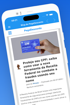 App de descontos para Android e IOS - apppegadesconto blog