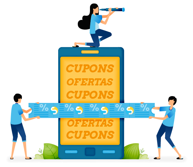 Busca de descontos e produtos - busca de cupons app