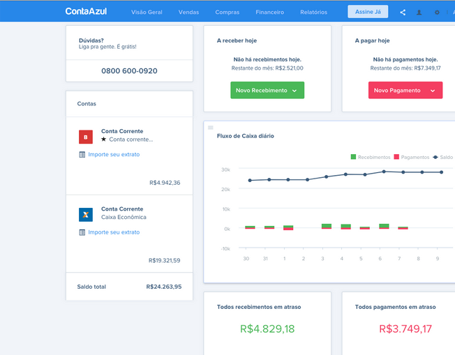 Teste grátis ContaAzul por 3 dias e ganhe desconto - desconto contaazul